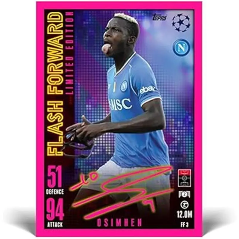 Match Attax Extra 2024 Flash Forwards Booster Tin with 3 Limited Edition Flash Forwards Cards 3