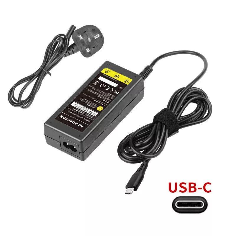 For HP Laptop/PC Charger AC Adapter Power Supply + Cable Cord 45W 65W 90W 1