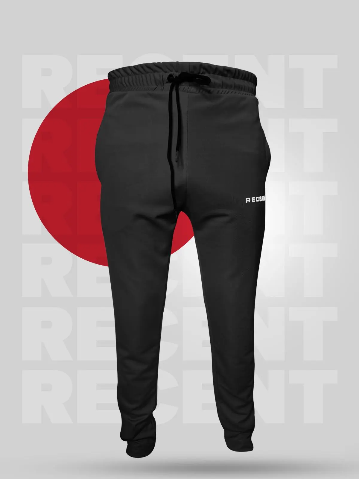Mes's skin fit Print Jogger pants, Black Colour Casual Pocket Elastic Waist Trouser For Outdoor  Gym Workout, Menswear for Summer Spring Slim Fit