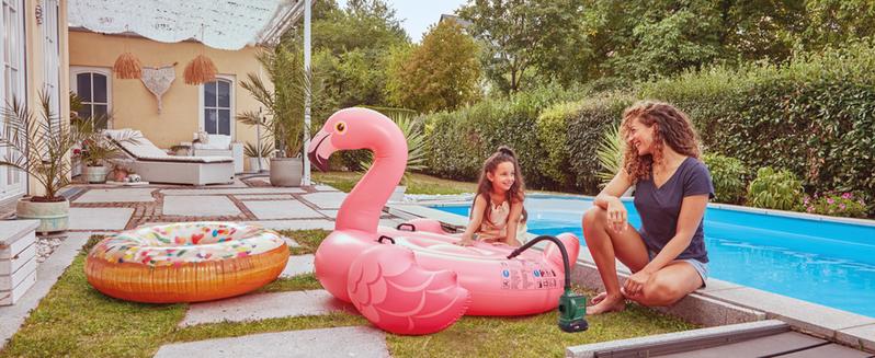 Product Introduction of Bosch Home and Garden Cordless Air Pump/Air Pump for Air Mattress EasyInflate 18V-500 (Without Battery; 18 Volt System; Inflate or Deflate Airbeds, Paddling Pools and Other Toys; in Carton Packaging) 39
