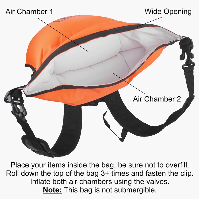 Swim Run Rucksack Tow Float 6