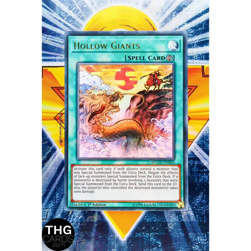Hollow Giants DUOV-EN055 1st Edition Ultra Rare Yugioh Card 0