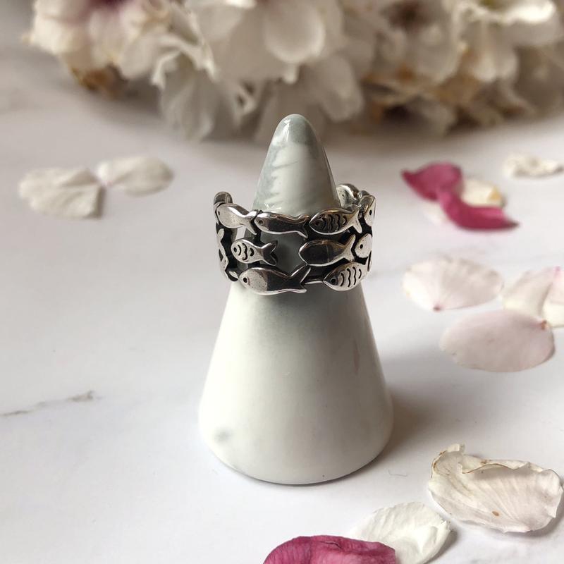 Japanese Fish Chunky Ring 4
