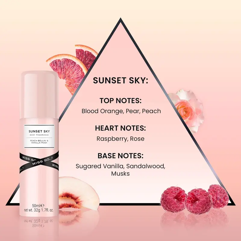 Miss  Mini Galore Womens Body fragrance Gift Set 4x50ml 3
