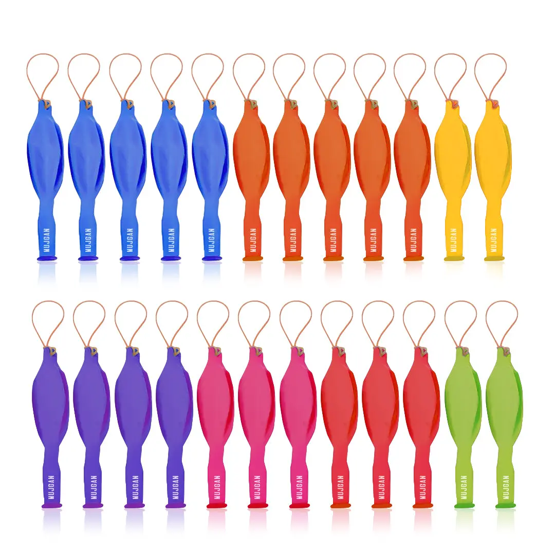 24 PCS Colourful Large Punch Balloons Pack Light Gift