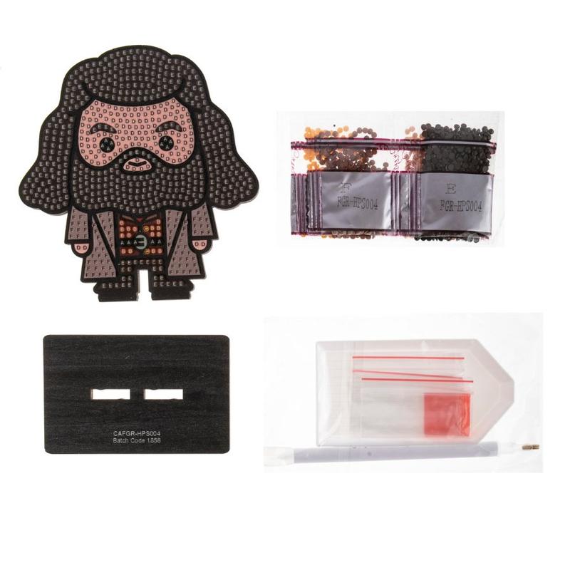 "Rubeus Hagrid" Crystal Art Buddies Harry Potter Series 3 3