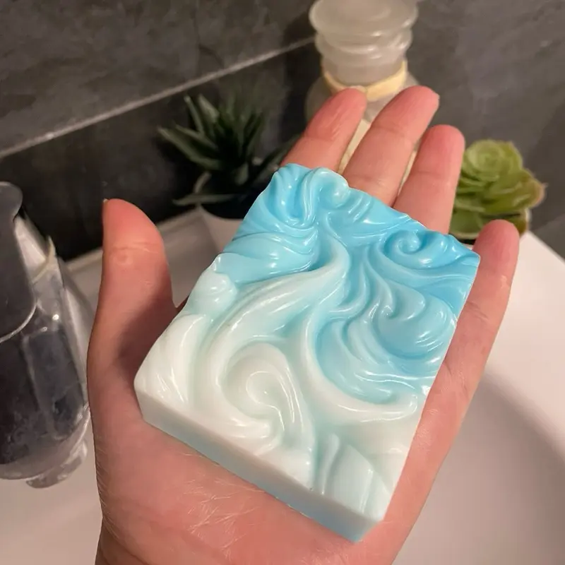 Savage Man Fragranced Soap Bar - Handmade Body Care - Comfort Cleanser Cleansing Skin Care Body Wash Skin Repair
