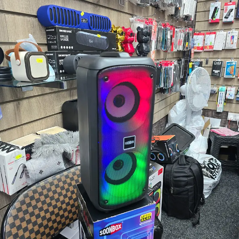 Wireless Bluetooth Speaker Karaoke Multi Media with Mic - Amazing Sound for Smartphones - Audio 7
