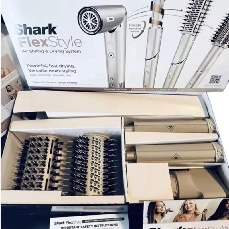Shark HD430 FlexStyle Hair Dryer&Airwrap hair Curler Hair Dryer Brush 6