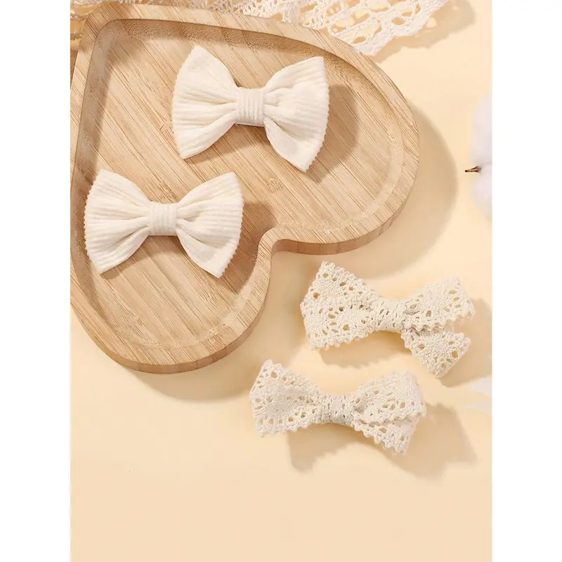 4pcs Cute Butterfly Hair Clips, Children Hair Accessories For Girls 2