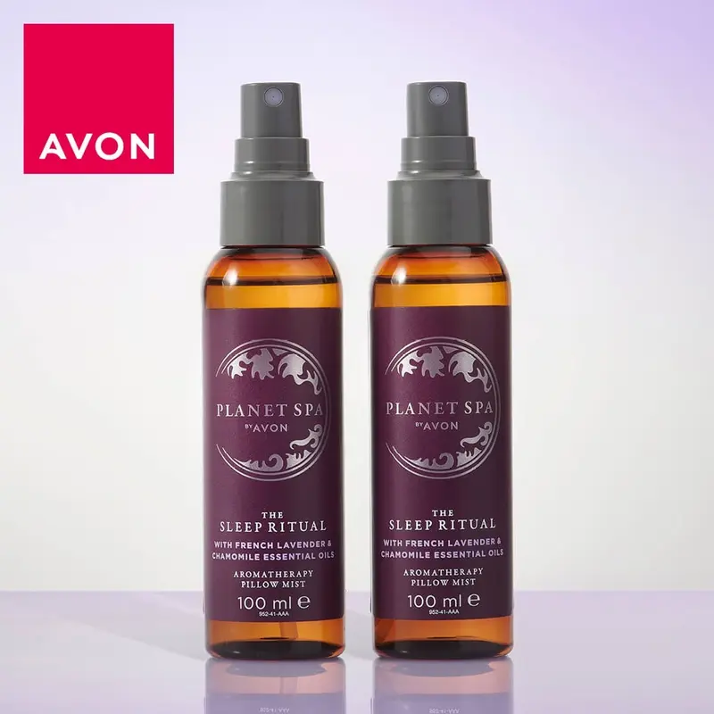 Planet Spa Sleep Ritual Pillow Mist Aromatherapy; the top-rated sleep spray hero, infused with French lavender and chamomile essential oils to help you get the beauty sleep you deserve. Assists sleep, ensures relaxation. oil 3