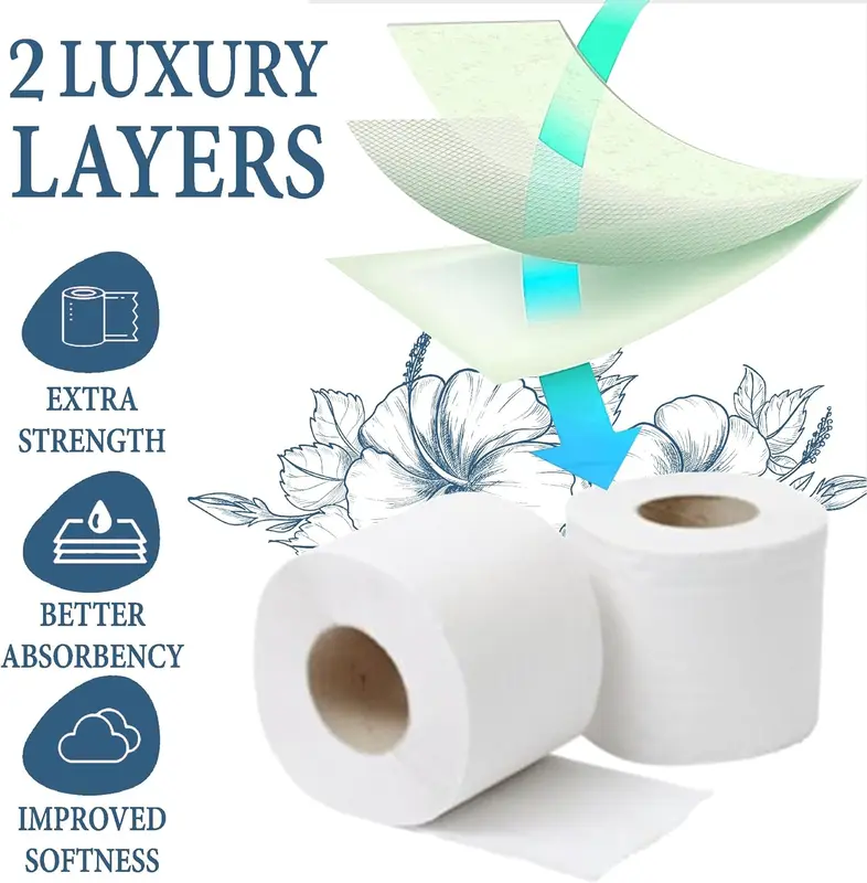 Phoenix 72 Rolls 2 Ply Family Pack Soft Toilet Paper 2