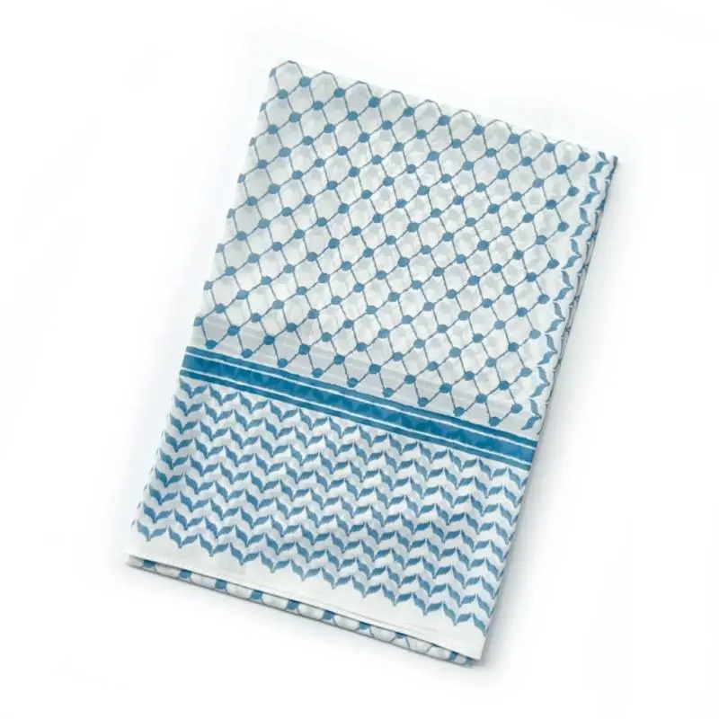 Olga Nora ON1180ON Chic Islamic Chiffon Hijab with Lattice Design square  hijab 8