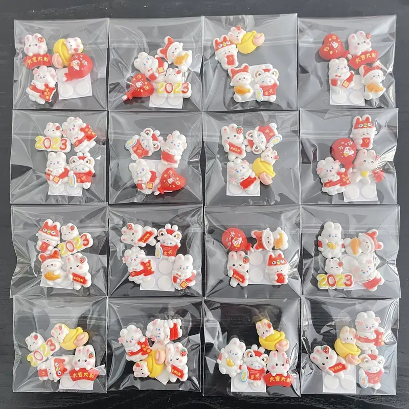 (Giveaway) 3D sticker DIY mobile phone sticker thermos cup cup sticker Plastic cup sticker 3D doll resin fastening 3