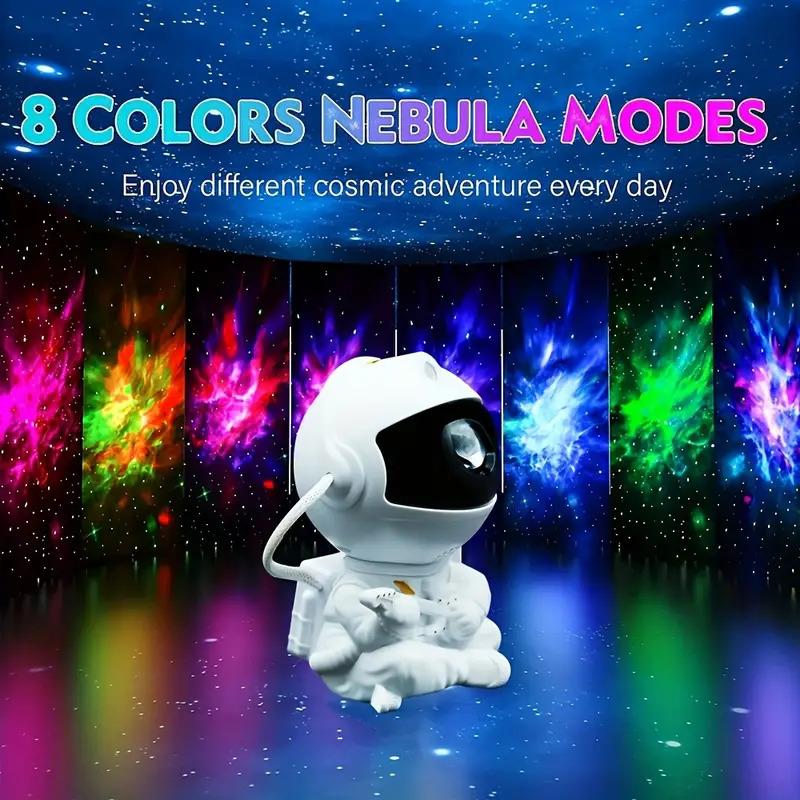 Astronaut Robot Star Projector Galaxy Night Light with Remote Control and Timer - Audio, Game - affordable for bedroom 3