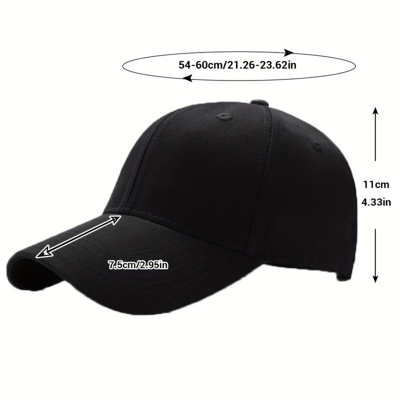 Product Introduction of A&H    Solid - Color Adjustable Curved Brim Sun Hat, a Fashionable Baseball Cap for Both Men and Women in Sports and Sunscreen Situations 0