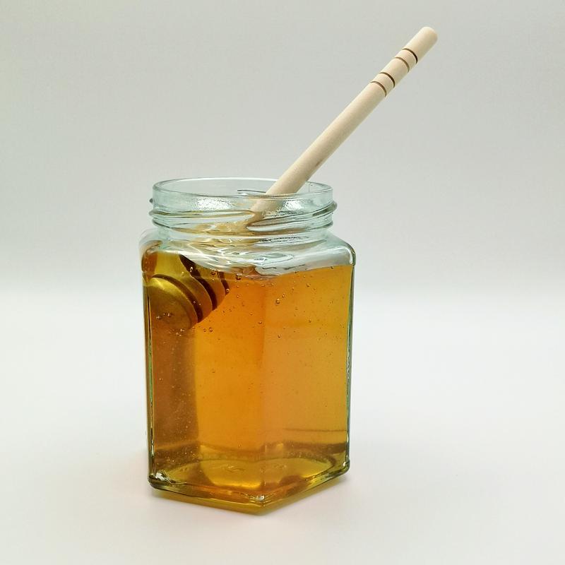 Wooden Honey Dipper by Crystal Apiary Kitchen Utensils Smooth 2