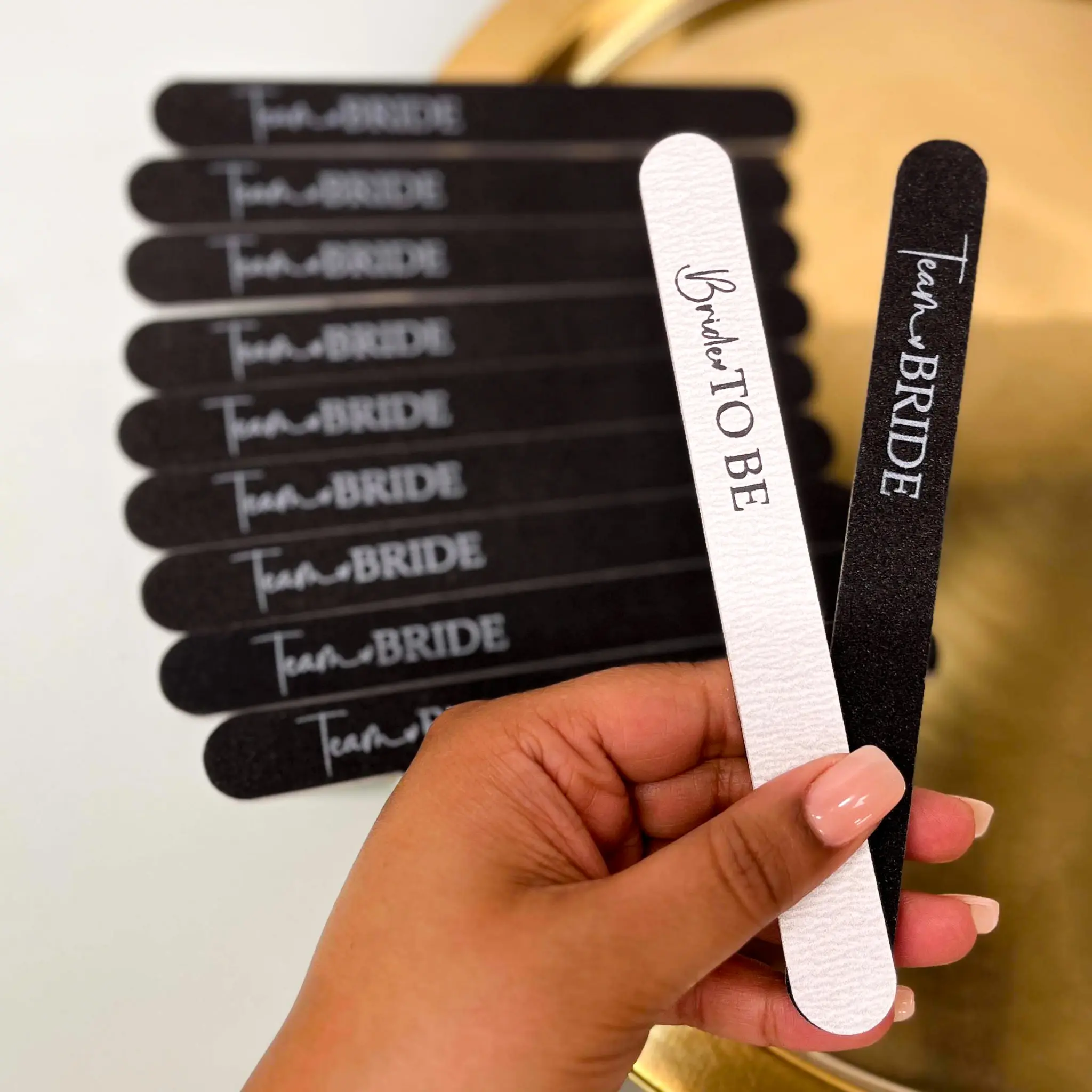 Team Bride and Bride To Be Nail Files - Hen Night, Hen Party Gift Bag Filler, Hen Night Accessories, Team Bride Hen Party Accessories, Hen Party Favours, Bride Gifts, Bridal Party Gifts, Bridesmaid Proposal