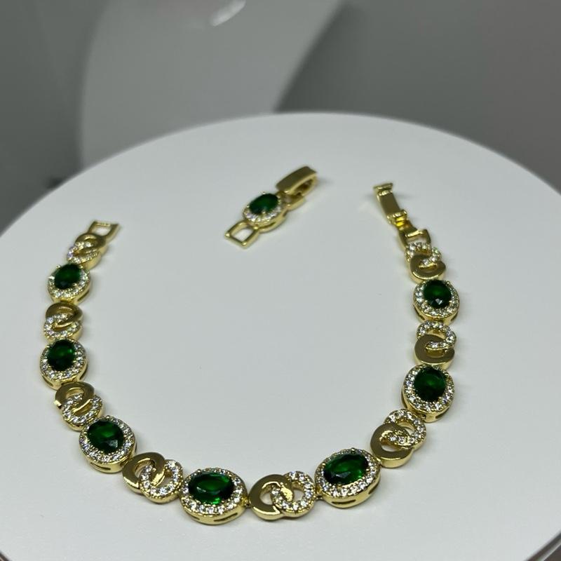 Radient Circle 14k Plated Bracelet for Women 2