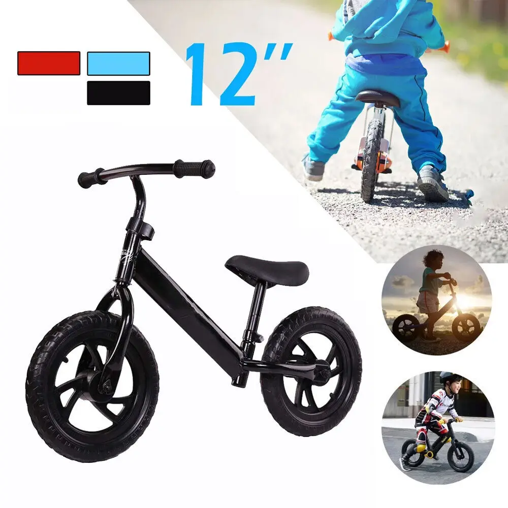 Toddler Balance Bike 2 Year Old, Age 18 Months to 5 Years Old, 12 Inch Push Bicycle  Adjustable Kids Balance Bike, Gift Bike for 2-3 Boys Girls