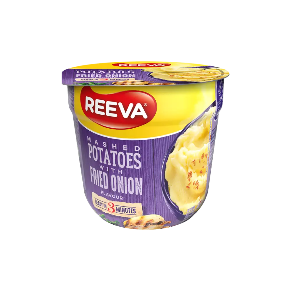 Instant Mashed Potato with Fried Onion Reeva 40g Cup
