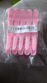 Product Review of 5pcs/set Women's Alligator Hair Clip, Solid Color Salon Hair Clips, Plastic Hair Clips, Daily Hairstyle for Hair Dyeing and Divisions, Barrettes from ‘**🤍 2