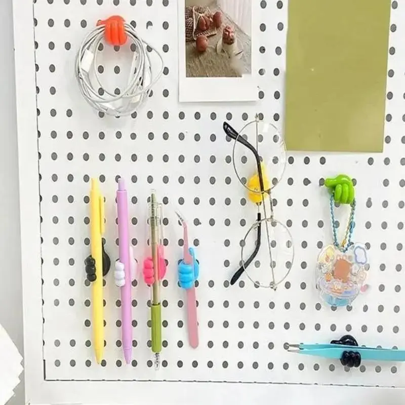 Thumb-shaped Wall Hook, Cable Organizer, Ideal As Desk and Bedroom Accessories, Perfect for Room and Home Decor 5