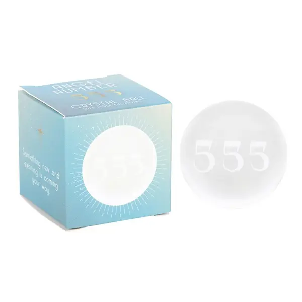 555 Angel Number Crystal Ball 1