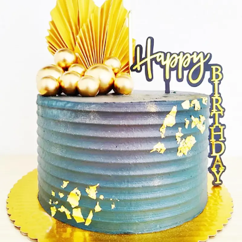 Edible Gold Leaf Cake Decoration Sheets for Cakes, Desserts, Chocolate, Art and Craft, Face Masks and Nail Art (10) - Ornaments 4