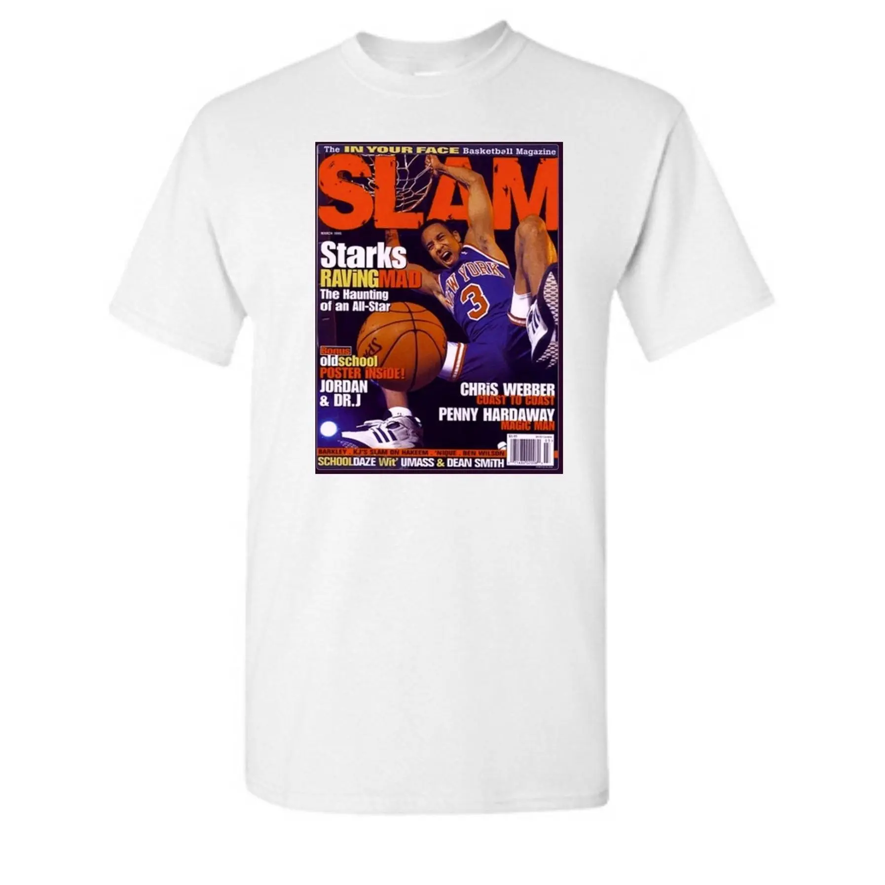 John Starks Knicks Slam Magazine T-shirt