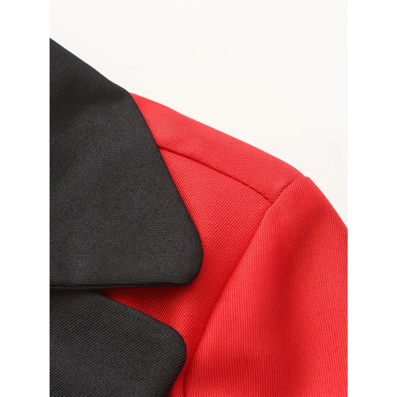 Kakegurui Cosplay Costume, Polyester 100% Solid Color V-Neck Long Sleeve Jacket with Button Detail, Slim Fit Regular Top and Placket, Non-Stretch Woven Fabric, All Seasons - Anime Style Outfit 3