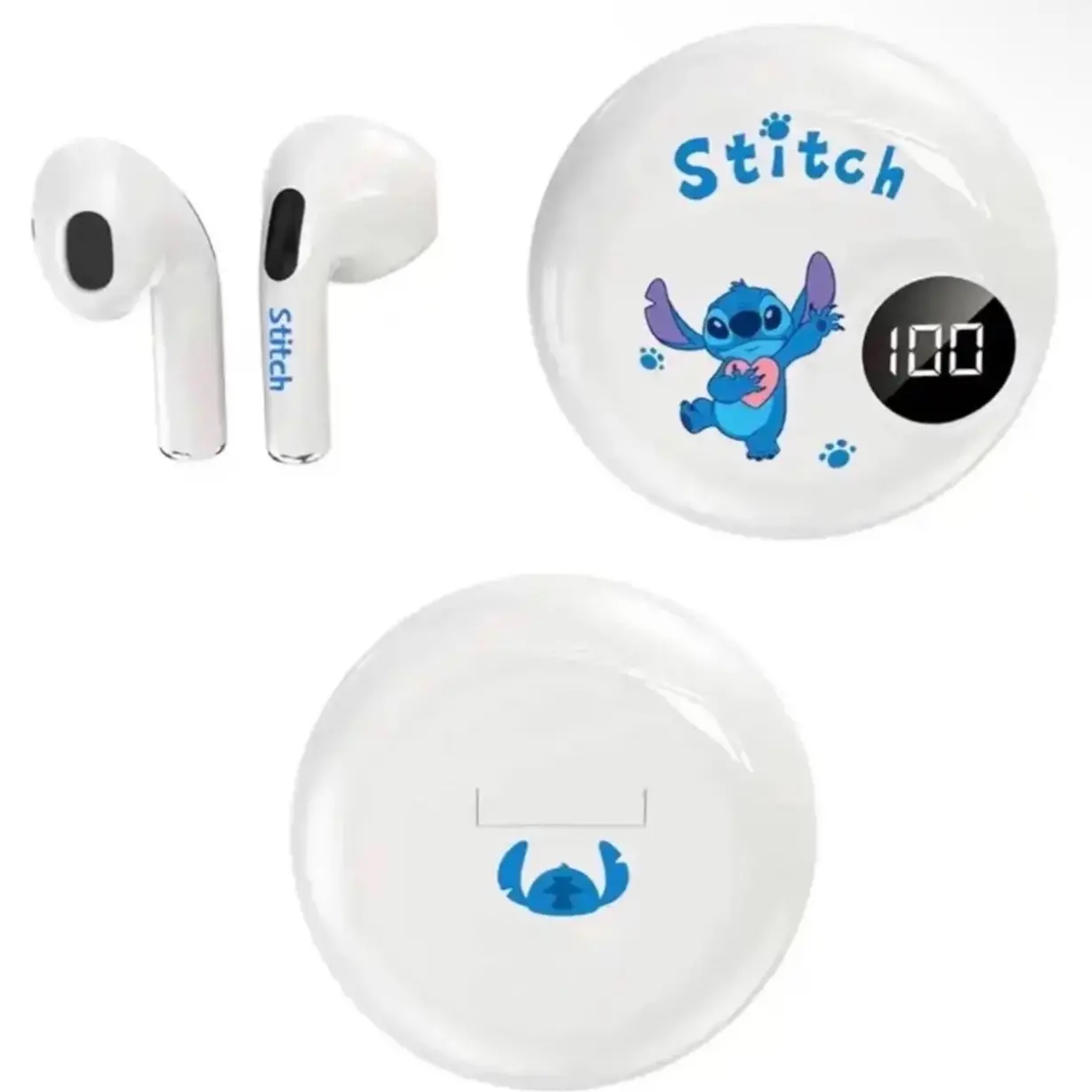 Stitch Wireless Earbuds Headphones for Audio and Headset Electronic