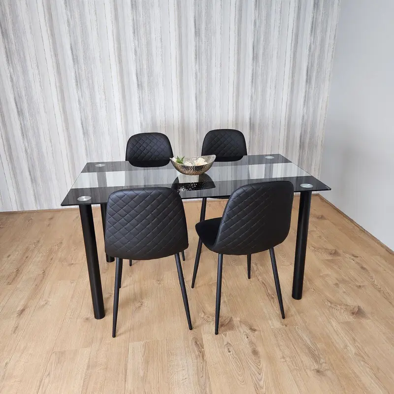 Dining Table Set with 4 Chairs Dining Room, and Kitchen table set of 4 5