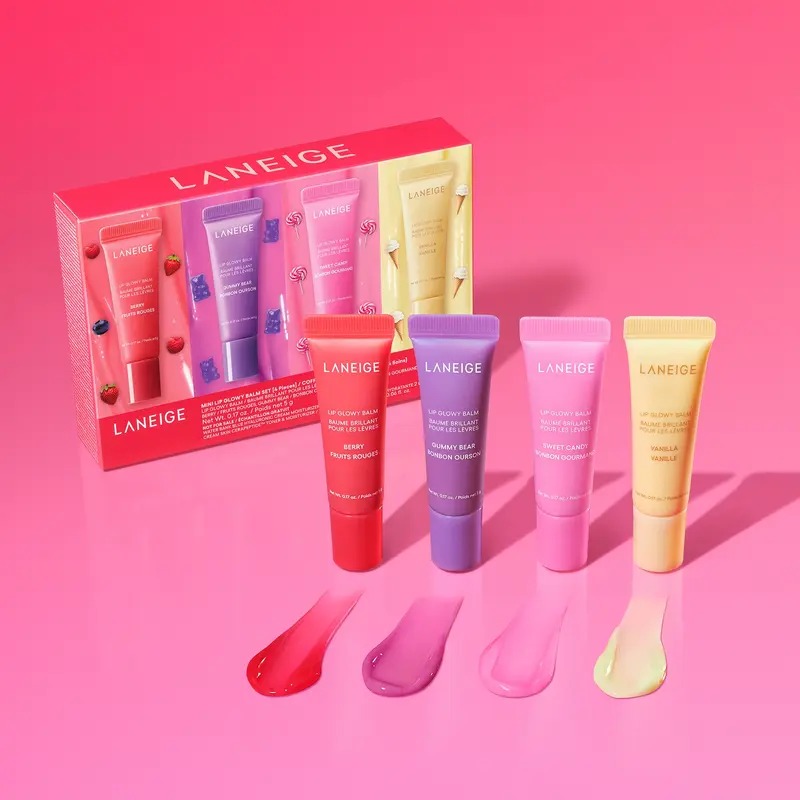 LANEIGE Mini Lip Glowy Balm Set (Worth £35) 1