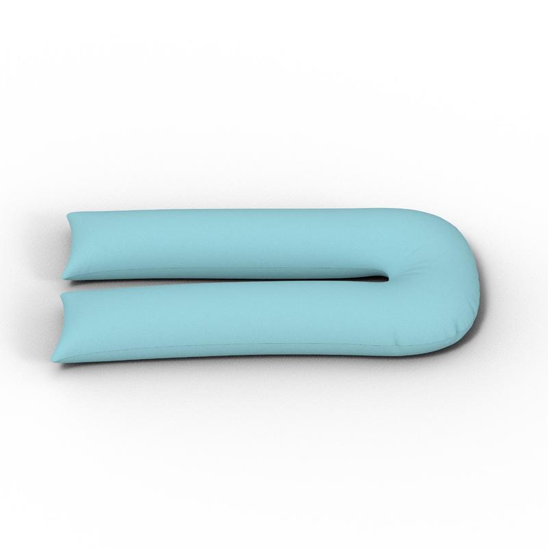 CHILIMILII 9ft,12ft U Shaped pillow Cover/Case Only- Poly Cotton 9ft/12ft U-pillow covers-Protection from Anti Dust Mite & Anti Allergey 4