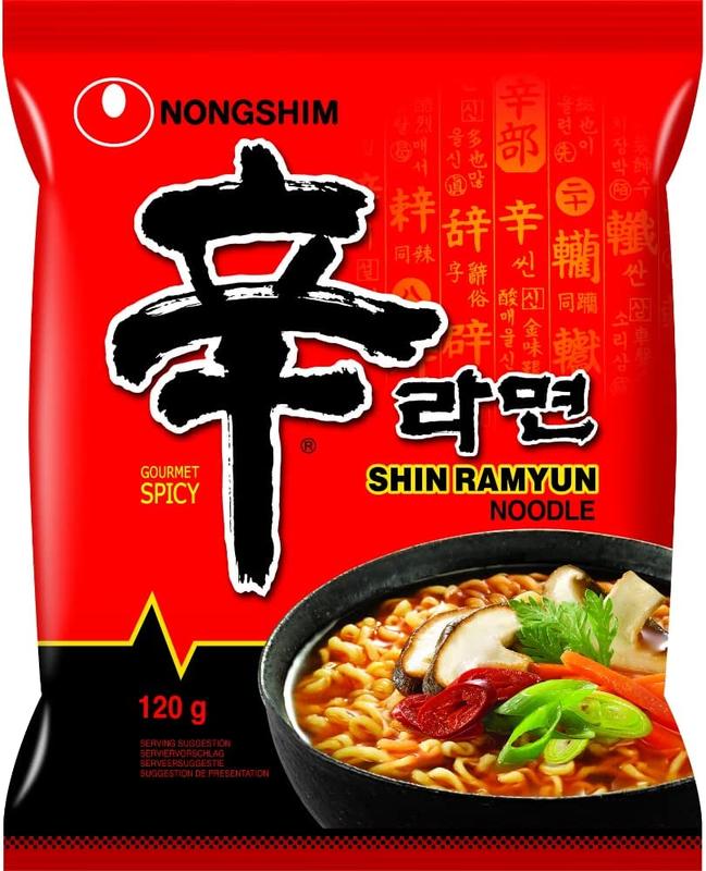 Nongshim Shin Ramyun Korean Spicy Ramen Noodles 120g Instant Food Pansit 2