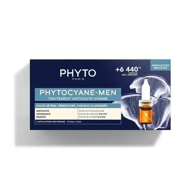 Phyto Phytocyane Anti-hair Loss Treatment for Men Vials 12 0