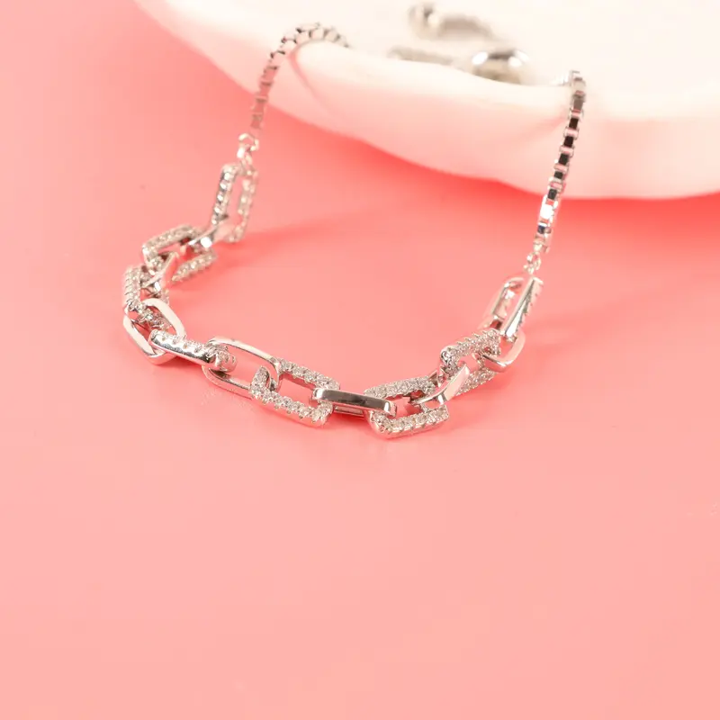 Slider Link Chain Bracelet 7