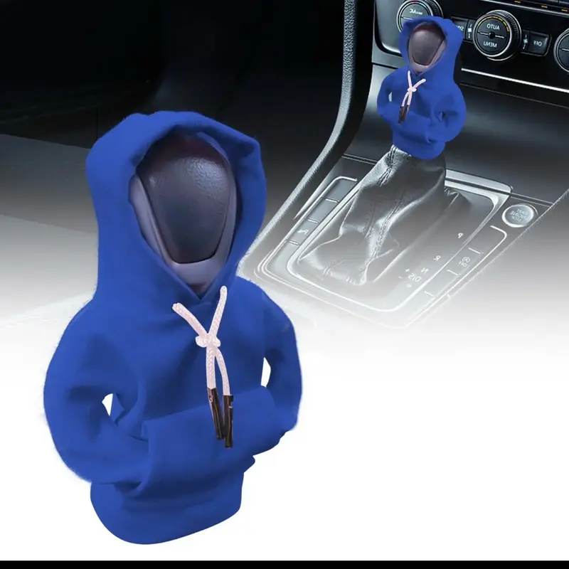 Moneyboy Car Gear Shift Knob Cover Funny Hoodie Sweatshirt Knob Gear Stick Protector UK 4