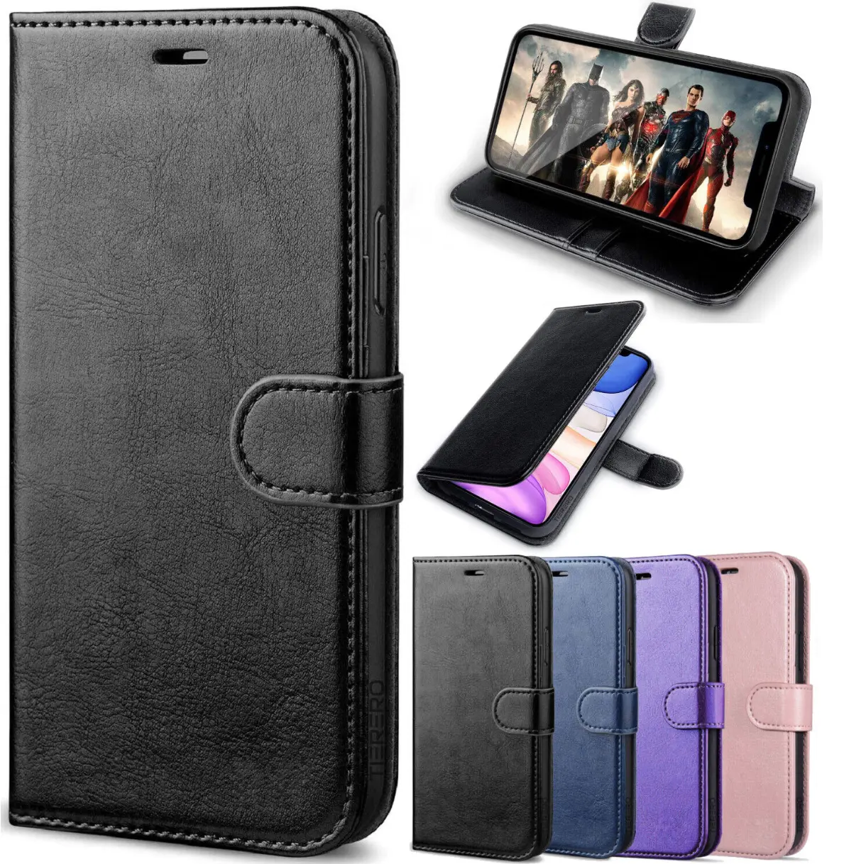 iPhone Leather Wallet Case