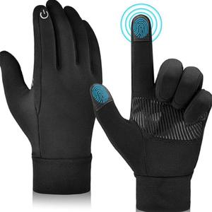 ATRACTIVOLL 1/2Pairs 【Winter Hot Sale】Unisex Windproof & Waterproof Riding Gloves, Thickened Thermal Touchscreen Ski Gloves