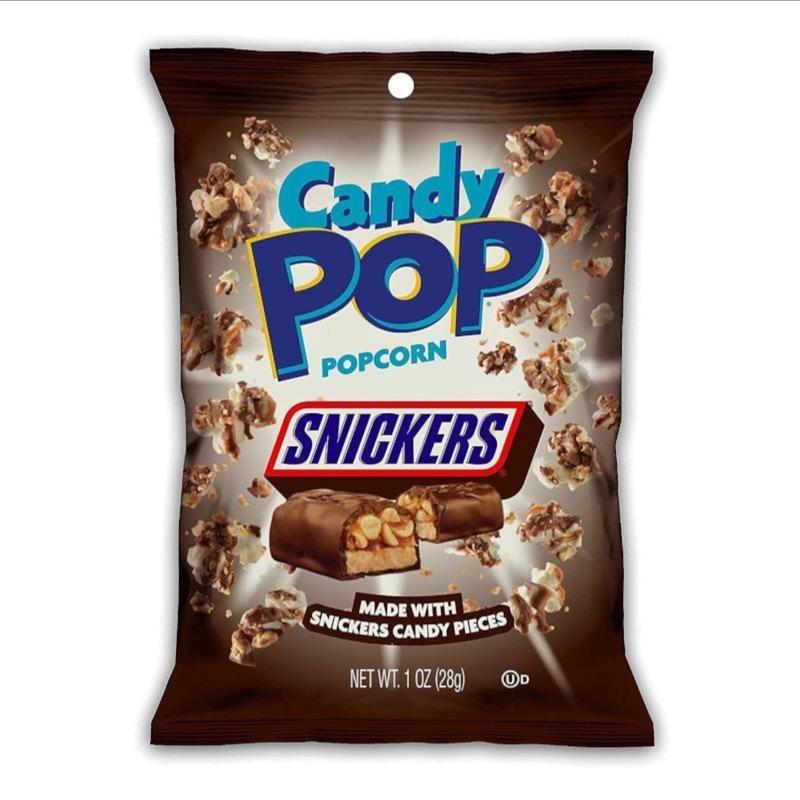 CandyPop Popcorn - 149g - Import Movie Snack - M&Ms - Oreo- Twix - Snickers Snack Chocolate Caramel Crunchy Crispy 1