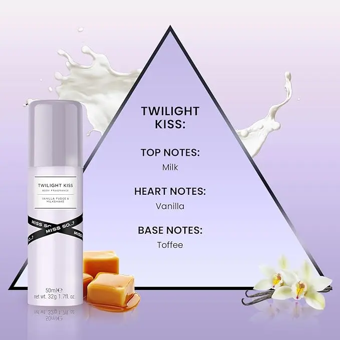 Mini Galore 4-Piece Women's Body Fragrance Gift Set - 50ml Each 2