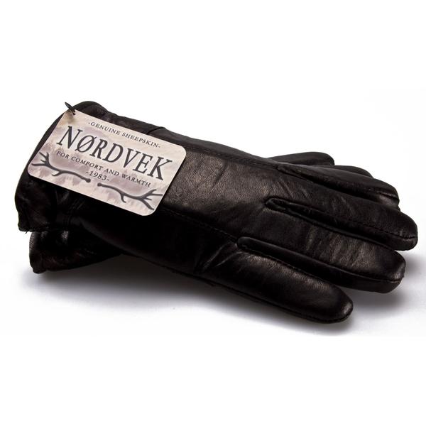 Nordvek Mens Leather Gloves With Sheepskin & Lambswool Lining - 302-100 0