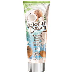 Fiesta Sun Coconut Dream Ultra Dark Tanning Lotion with Clear Bronzers 15X