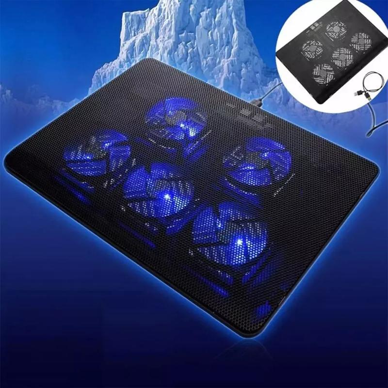 Universal Super Silent Cooling Pad For Laptop, Netbook, Macbook Adjustable Stand 5