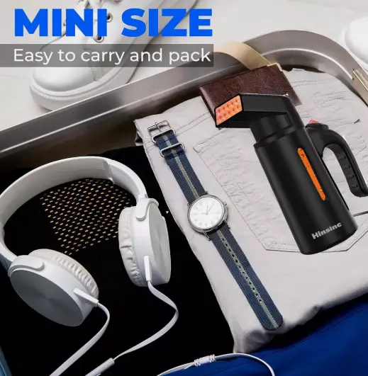 Fast Heat Hand Held Garment Steamer for Clothes Portable Travel Home Steam Iron 3