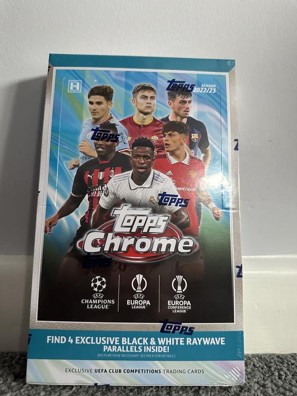 Topps Chrome UEFA Club Competitions Soccer Hobby LITE Box 2022/23 1 pack 1