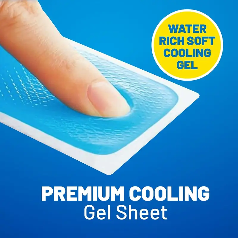 Kool n Soothe Migraine Cooling Strips - 4 Strips 1