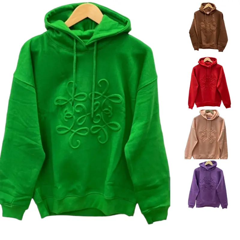 Women Ladies Oversized Pullover Plain Fleece Hoodie Top Hoodies Sweatshirt Top Jumper Outfits UK 6-16 Casual Comfort Long Sleeve Sleeve Womenswear Soft Fashion Style Sweaters Winter Aesthetic Underwear Clothing Longsleeves Lady Baggy Minimalist Loose ba 0